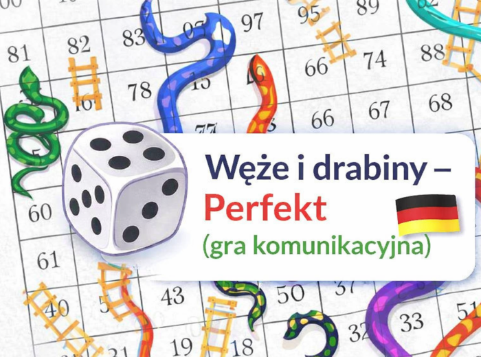Gra komunikacyjna do utrwalania czasu Perfekt - Schlangen und Drachen