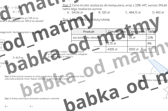 W 10 tygodni do E8 matematyka – Powtórki na MAXA całość - NOWOŚĆ!!