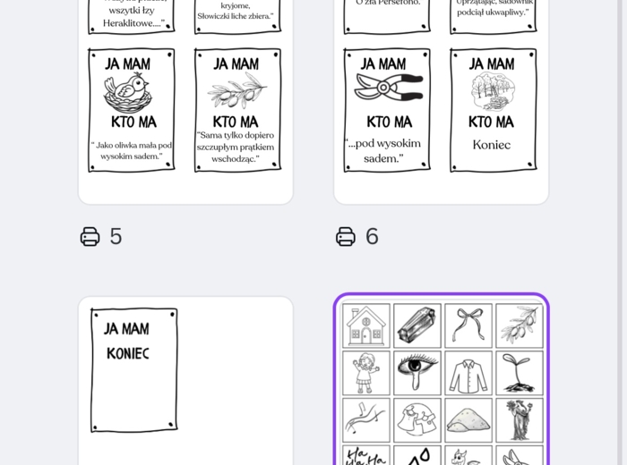 Treny - ja mam kto ma + symbole