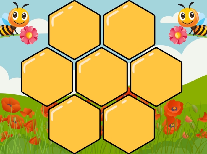 GRA EDUKACYJNA "PLASTER MIODU I LICZBY".