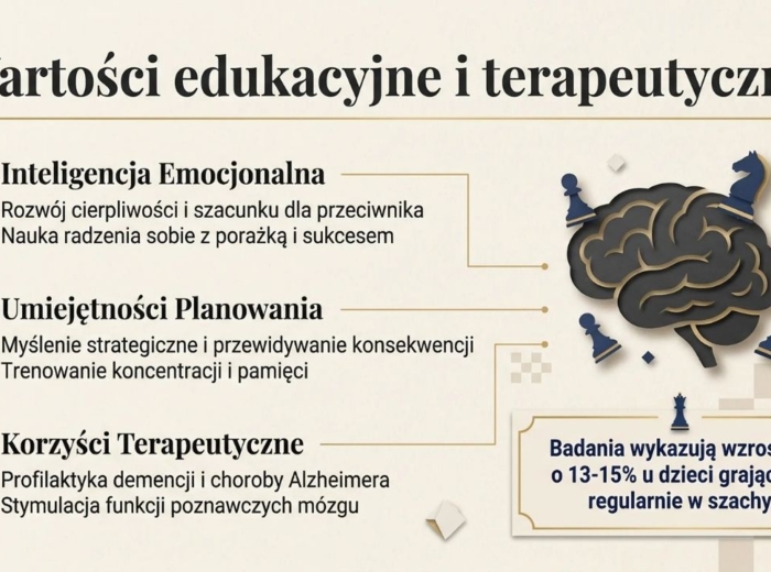Gazetka szkolna lub prezentacja: Szachy, Edukacja przez Szachy