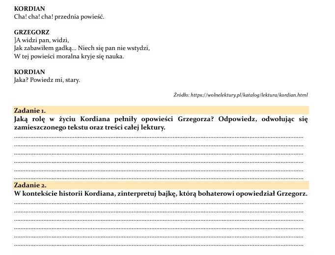 Lekturownik dla liceum II
