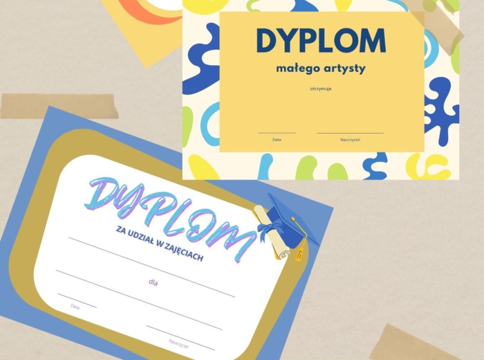 Dyplom, zakończenie roku.