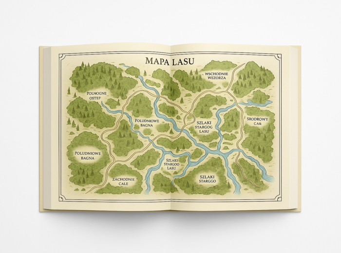 Atlas Lasu Ogromnego i Jego Tajemnic