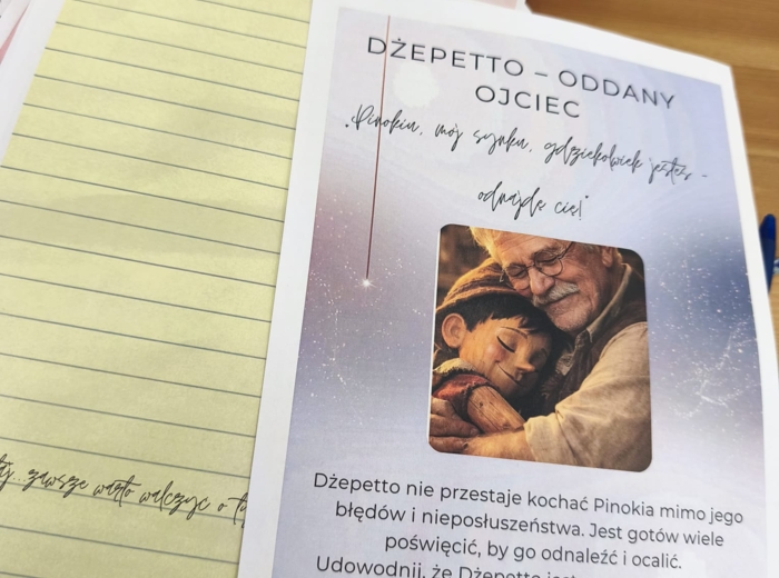 Pinokio – karty pracy do wypowiedzi argumentacyjnej