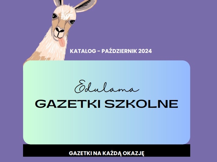 Katalog gazetek szkolnych - październik 2024 - do pobrania za darmo