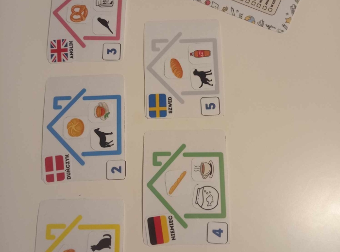 Zagadka Einsteina - wersja graficzna (łamigłówka logiczna)