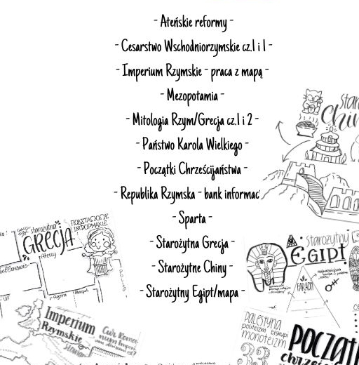 Historia na kartach - karty pracy z historii