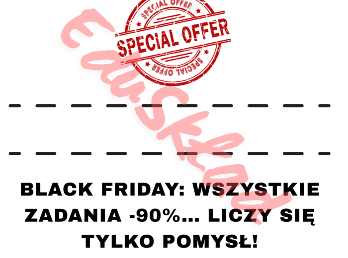 ⭐ Matematyczny Black Friday – zestaw humorystycznych plakatów do dekoracji szkoły!