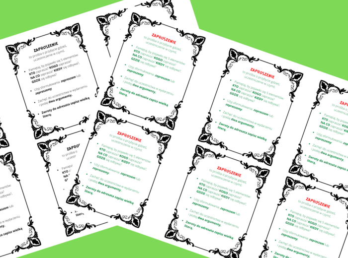 ZAPROSZENIE - wklejka