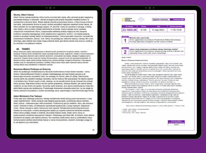 Kurs do matury ustnej z polskiego 2026