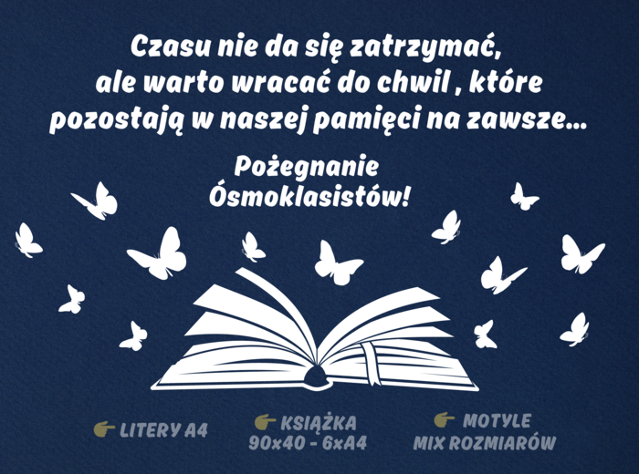 DEKORACJA XXL - ZAKOŃCZENIE ROKU - CZASU NIE DA SIĘ ZATRZYMAĆ...