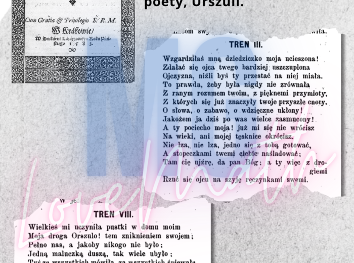 Narodowe czytanie 2025 - Jan Kochanowski - plakat, napisy, twórczość poety, dyplom, zakładki do książek