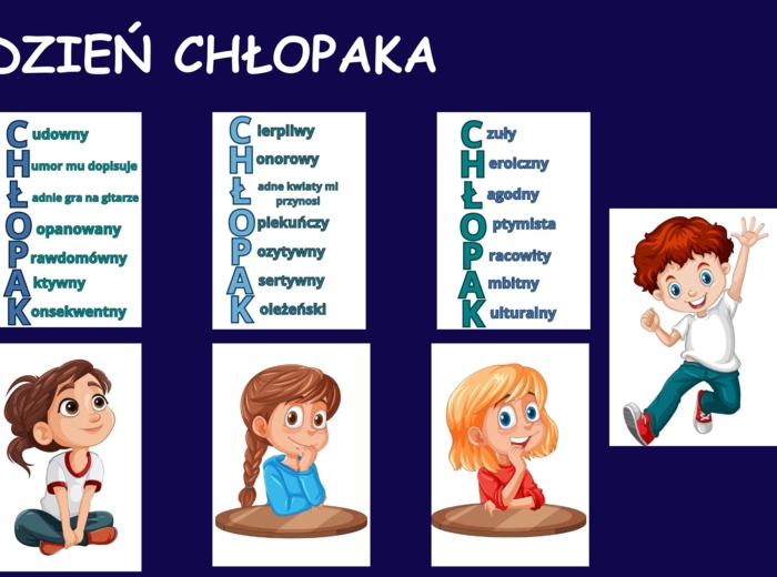 Gazetka na Dzień Chłopaka