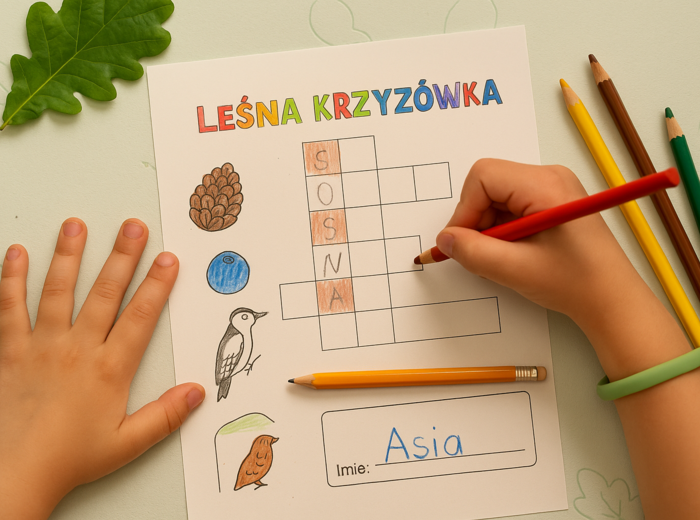 Karty pracy „Wędrówka przez las”