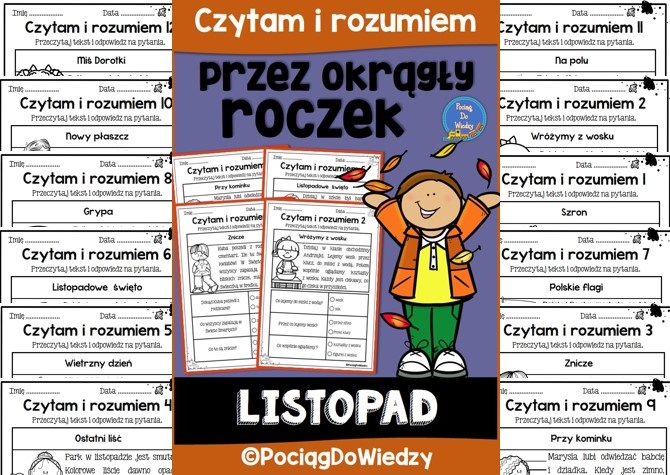 Czytam i Rozumiem przez okrągły roczek - Listopad