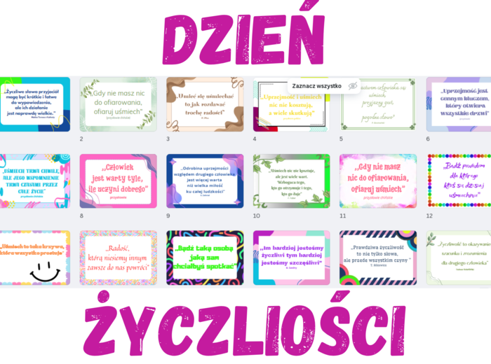 DZIEŃ ŻYCZLIWOŚCI