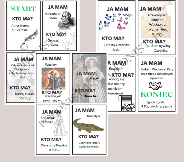 Ja mam... Kto ma... "Zemsta" Aleksander  Fredro