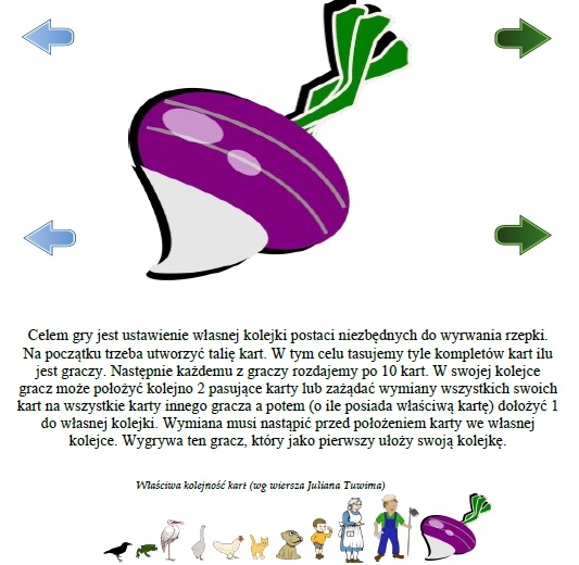 Zasadził dziadek rzepkę w ogrodzie – Gra planszowa