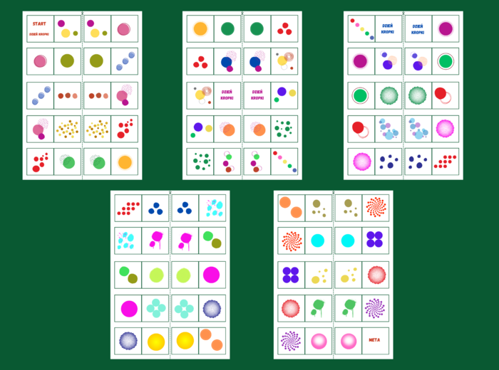 DZIEŃ KROPKI – domino obrazkowe