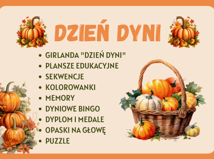 DZIEŃ DYNI - ZESTAW MATERIAŁÓW