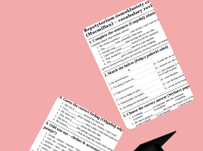 Repetytorium ósmoklasisty cz. 1 – Unit 2 (Macmillan) – vocabulary revision