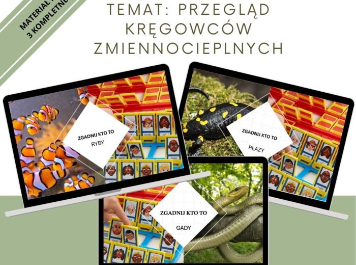 Przegląd kręgowców zmiennocieplnych