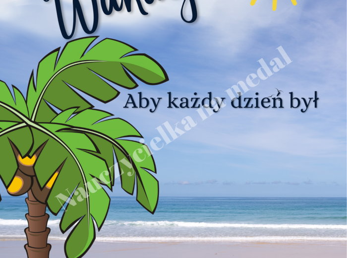 Upominek z batonikiem dla uczniów na zakończenie roku szkolnego