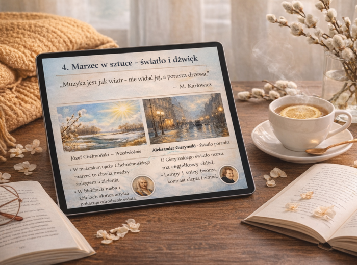 Marzec w literaturze i sztuce