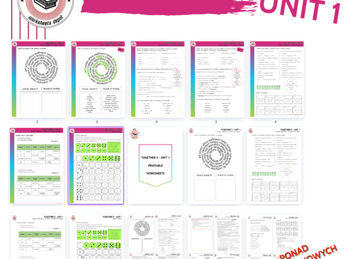 Together 5 Unit 1 - materiały dodatkowe