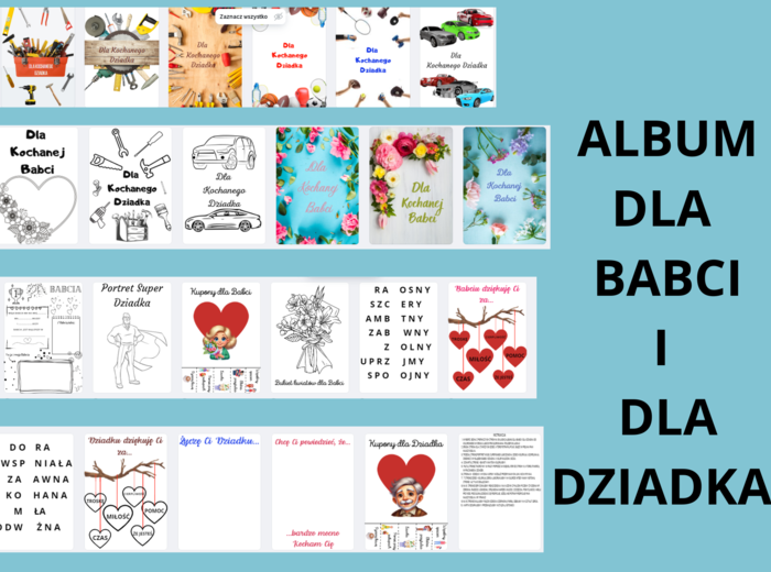 Album dla Babci i dla Dziadka