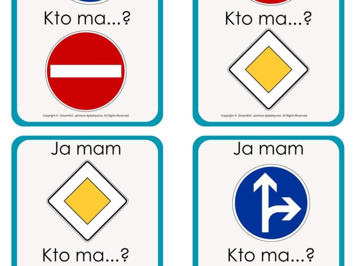 Ja mam, kto ma? - znaki drogowe