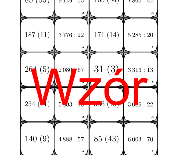 Domino - Dzielenie przez dwucyfrową liczbę z resztą | matematyka