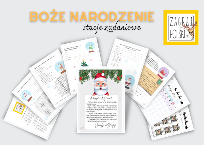 Bożonarodzeniowe stacje zadaniowe