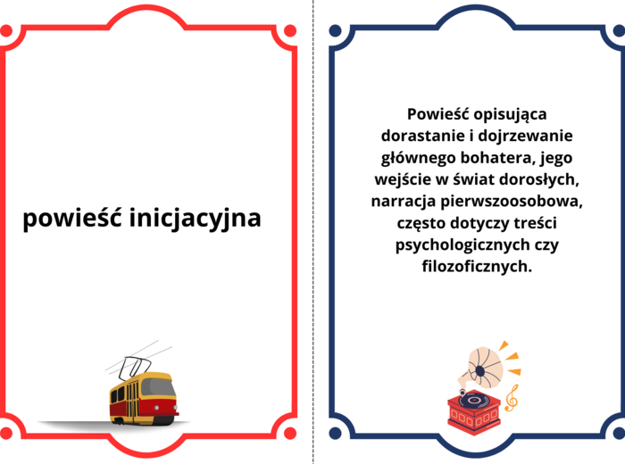 Fiszki, dwudziestolecie międzywojenne, 18 kart pojęć i definicji, pdf