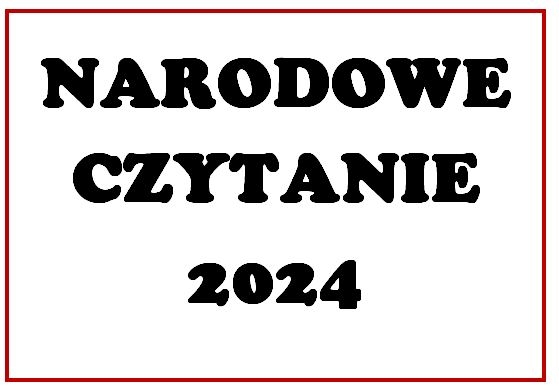 Narodowe czytanie - gazetka