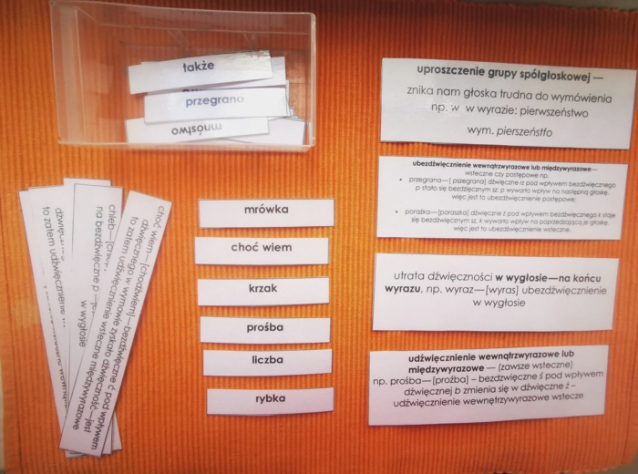 Fonetyka - udźwięcznienie, ubeździęcznienia