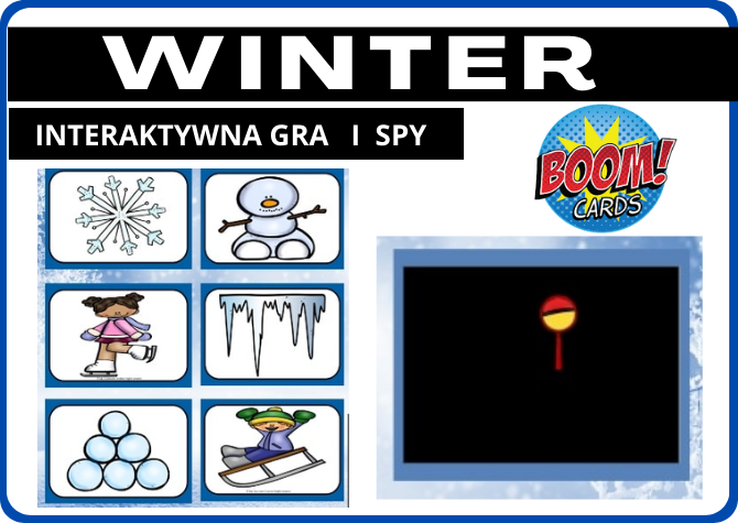 WINTER - INTERAKTYWNA GRA - I SPY