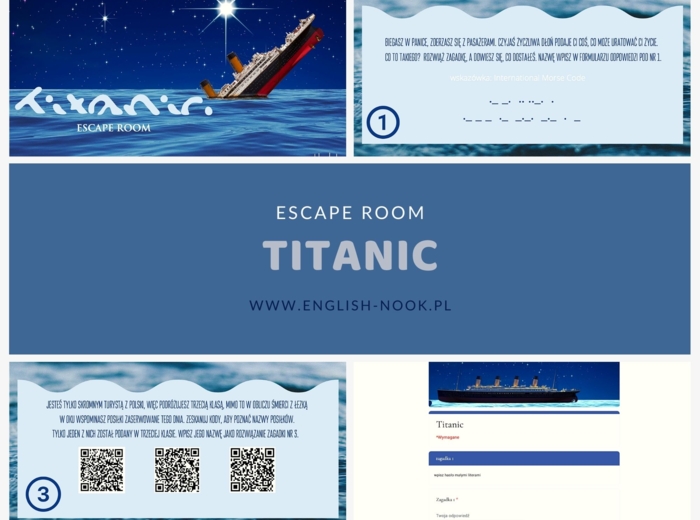 Titanic - escape room (online)