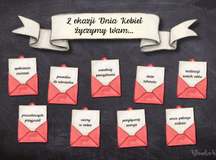 Dzień Kobiet - gazetka