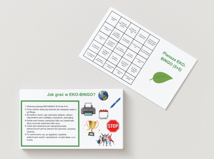 „Eko-bingo” z codziennymi nawykami
