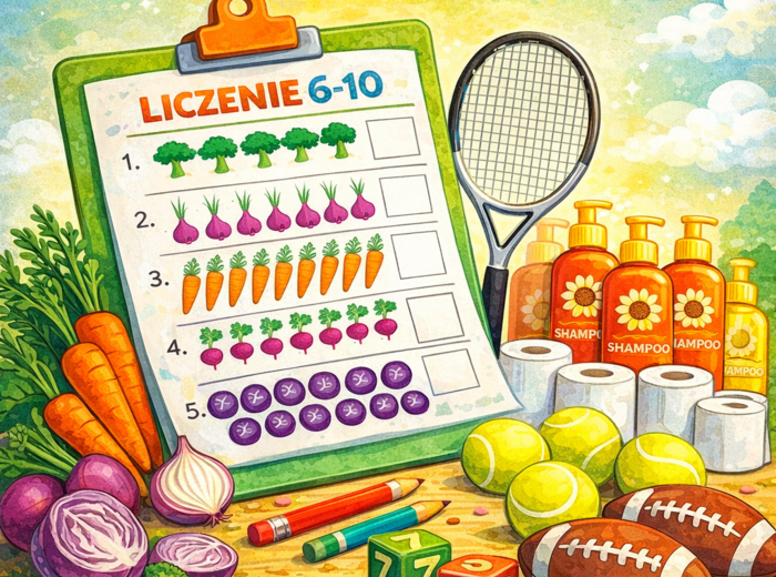 Liczenie od 6  do 10