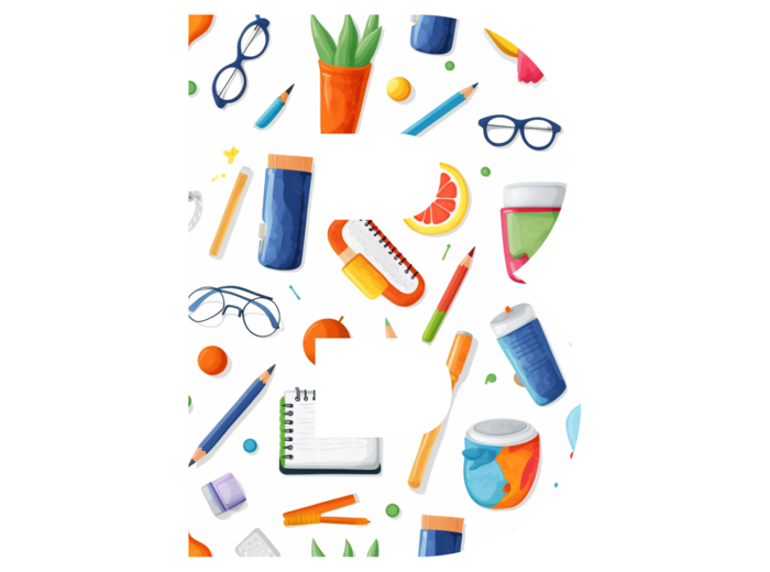 Napis BACK TO SCHOOL gazetka