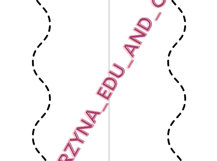 Skoordynuj swój mózg - zygzaki - ćwiczenia grafomotoryczne