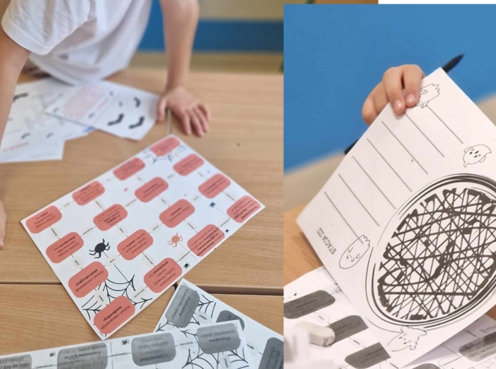 Jesienne gry z rzeczownikiem - stacje zadaniowe