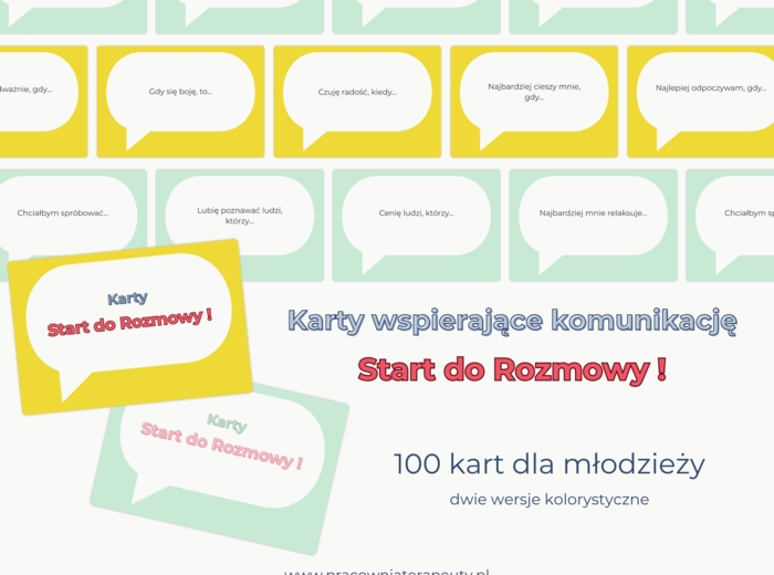 Start do Rozmowy! - 100 kart wspierających komunikację z młodzieżą