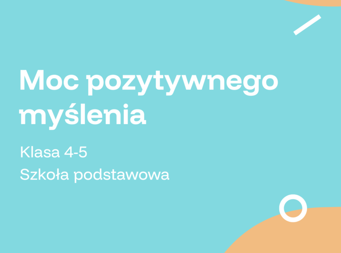 Konspekt "Moc pozytywnego myślenia"