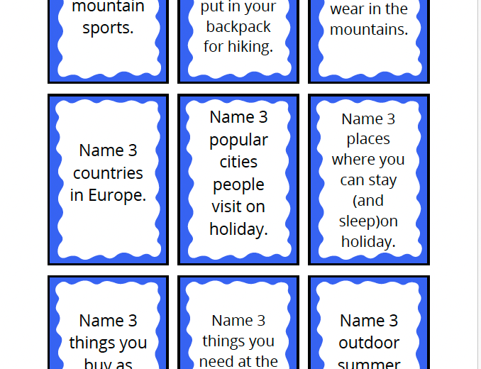 Gra 5 sekund - SUMMER EDITION