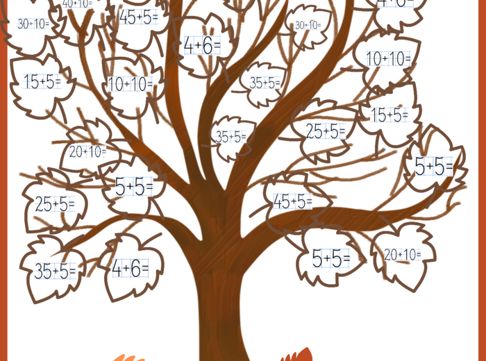 Jesienne drzewo- klasa druga