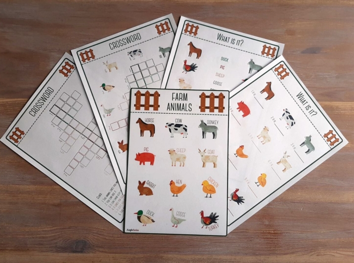 Farm Animals | Resource Pack | Zestaw